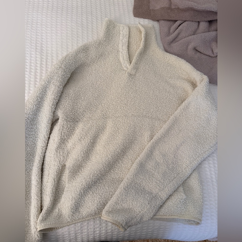Skims Cozy Cream Women's quarter zip